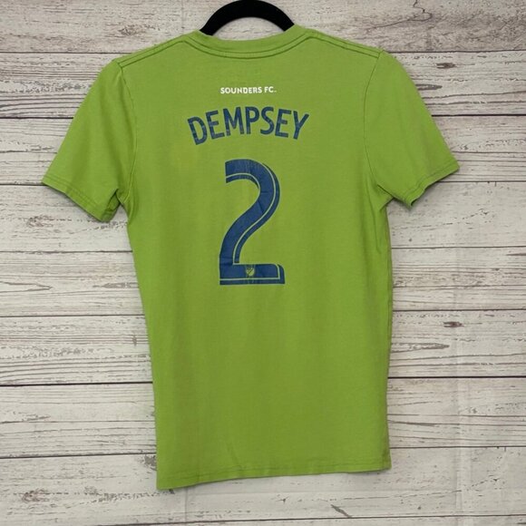 Adidas XBox Sounders Jersey Shirt Dempsey #2 Large 14/16 - Picture 4 of 5